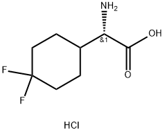(2S)-2-অ্যামিনো-2-(4,4-ডিফ্লুরোসাইক্লোহেক্সিল) অ্যাসিটিক অ্যাসিড হাইড্রোক্লোরাইড