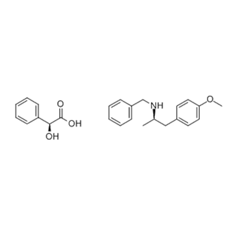 (2S)-হাইড্রক্সি(ফেনাইল)এসিটিক অ্যাসিড (2R)-এন-বেনজিল-1-(4-মেথক্সিফেনাইল)প্রোপ্যান-2-এমাইন (1:1) (লবণ)