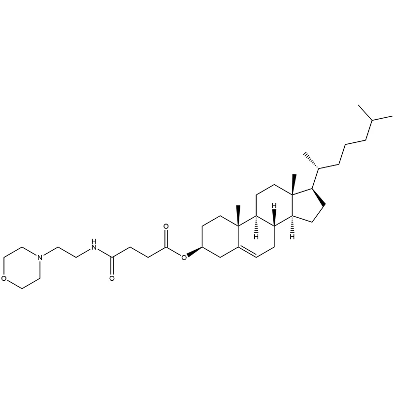 কোলেস্ট-5-এন-3-ওল (3β)-, 3-[4-[[2-(4-মরফোলিনাইল)ইথাইল]অ্যামিনো]-4-অক্সোবুটানোয়েট]