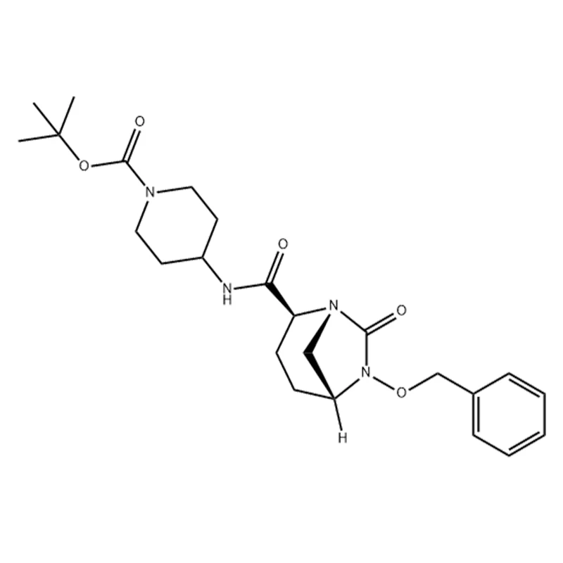 tert-Butyl 4-((2S,5R)-6-(benzyloxy)-7-oxo-1,6-diazabicyclo[3.2.1]octane-2-carboxamido)piperidine-1-carboxylate